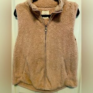 Faux Fur creamy pink Vest